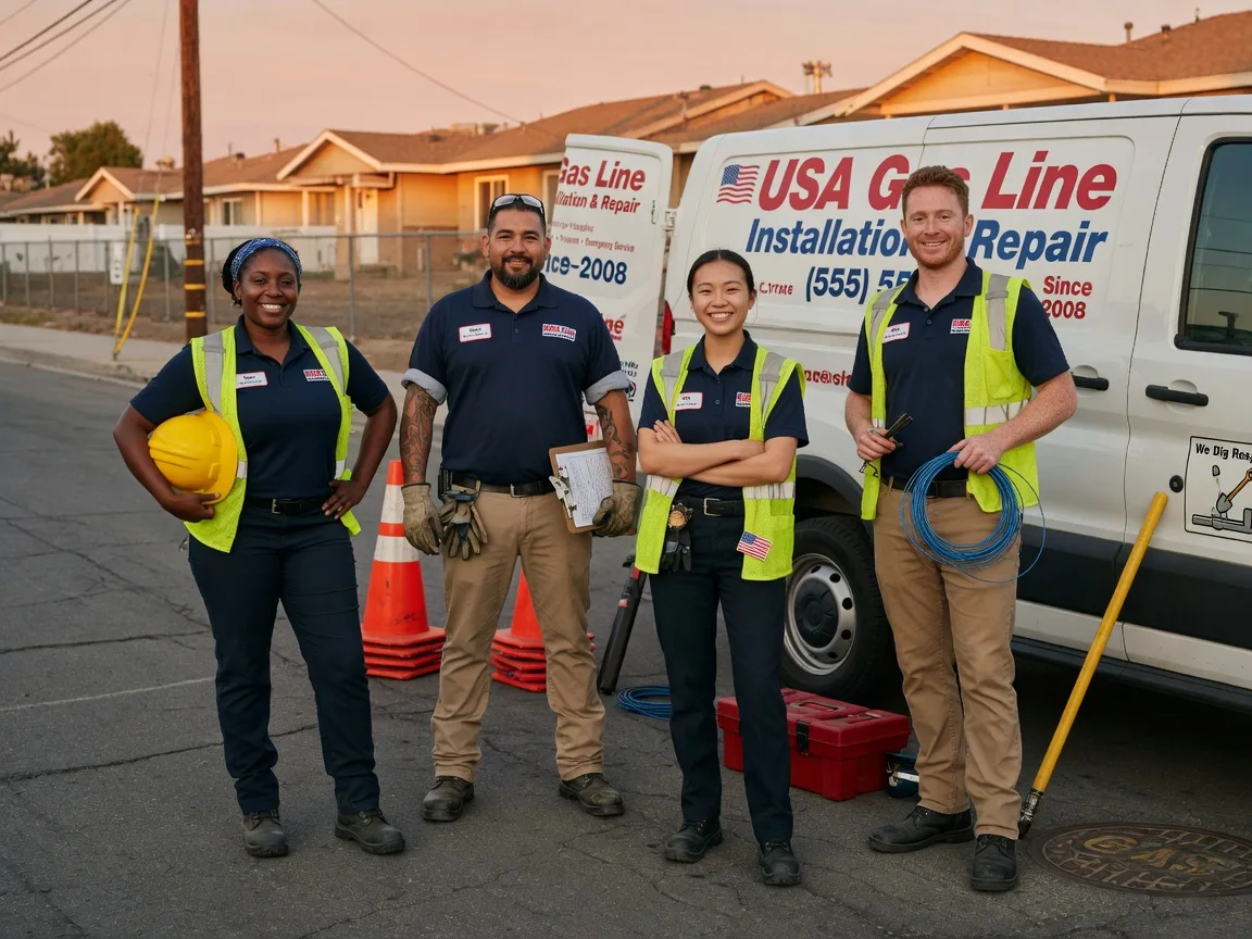 Gas Line Installation company in Harrisville, PA